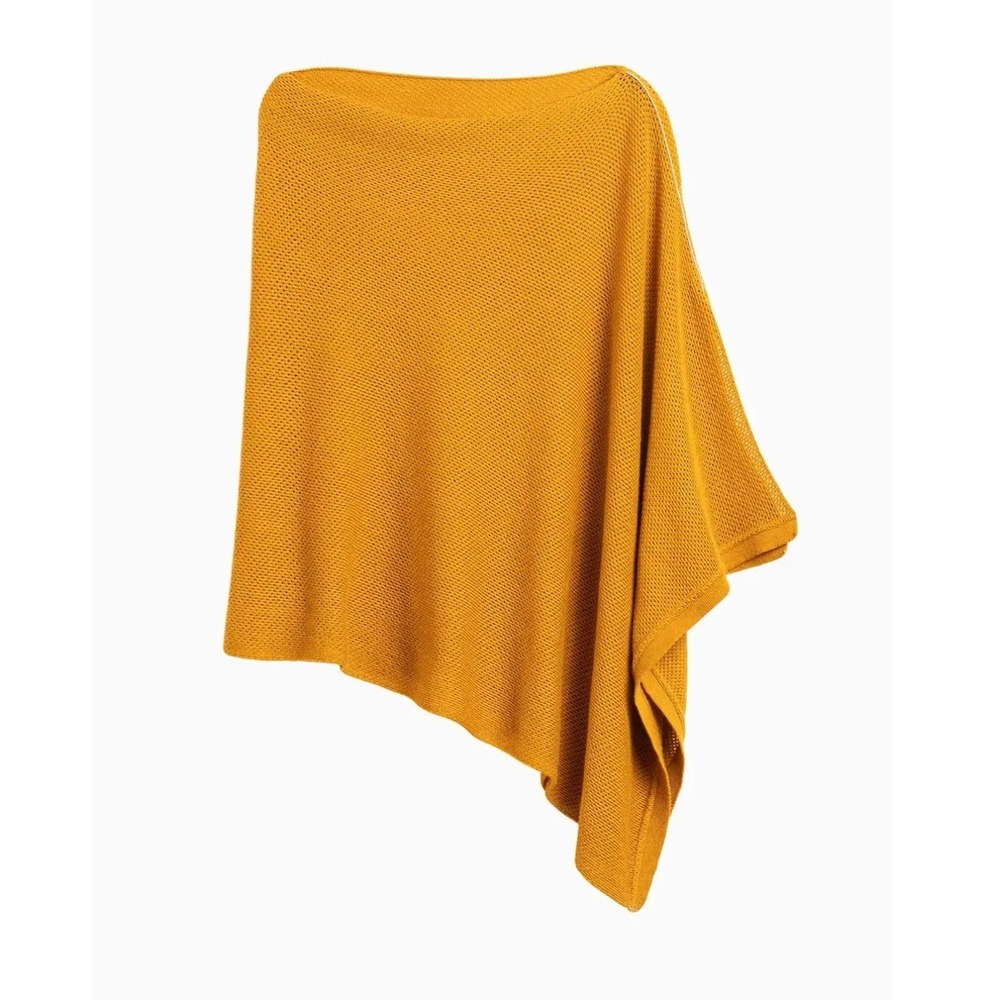 Amma Cocoon Breathable Nursing Cover Poncho Mustard Honey Yellow 7 in 1